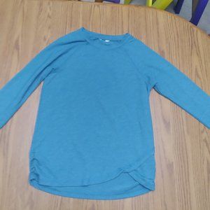 Blue long sleeve shirt